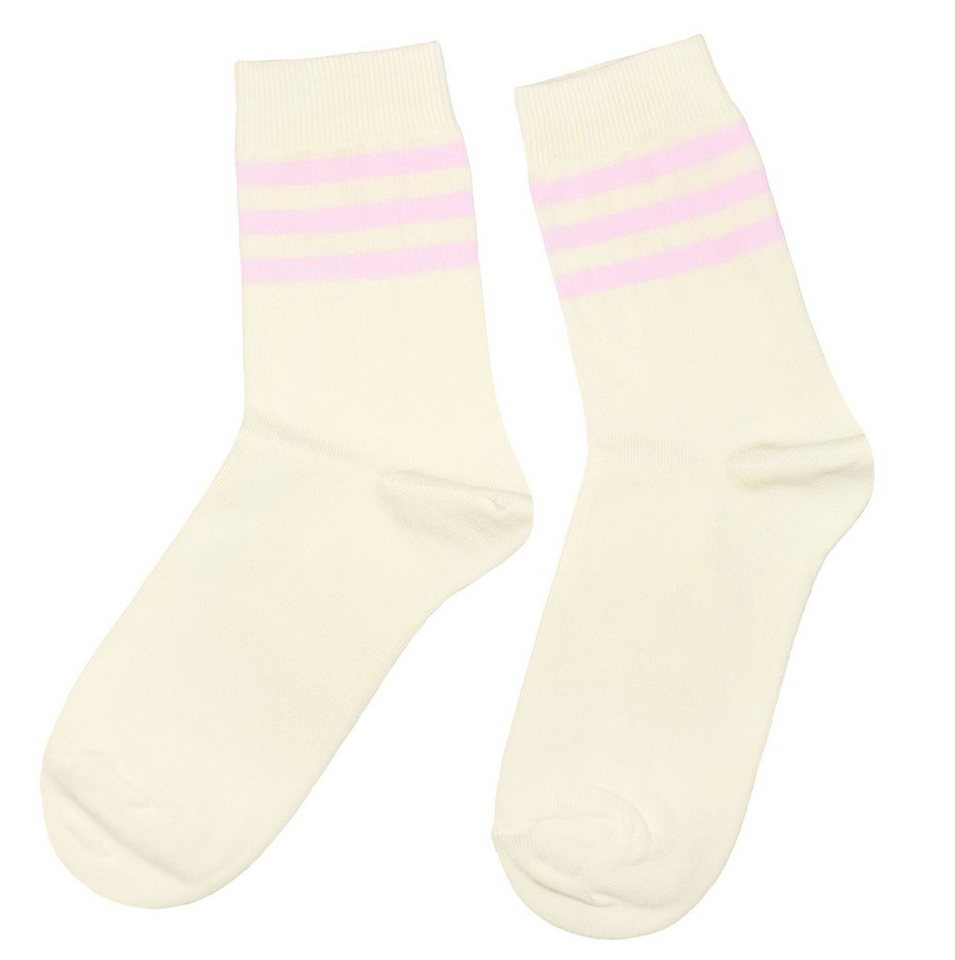 WERI SPEZIALS Strumpfhersteller GmbH Basicsocken Damen Socken >>Drei Ringel<< aus Baumwolle von WERI SPEZIALS Strumpfhersteller GmbH