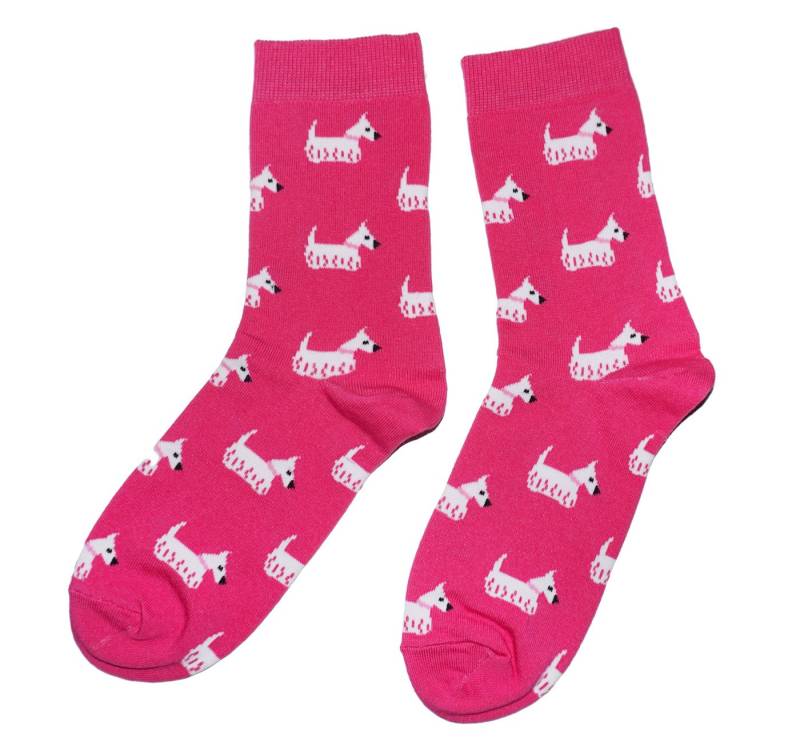 WERI SPEZIALS Strumpfhersteller GmbH Basicsocken Damen Socken >>Party Animals<< aus Baumwolle (1-Paar) von WERI SPEZIALS Strumpfhersteller GmbH