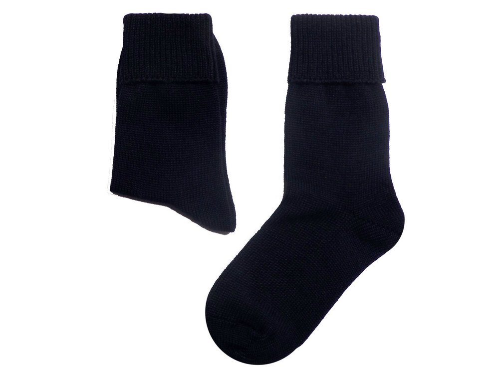 WERI SPEZIALS Strumpfhersteller GmbH Socken Damen Socken >>Umschlag<< aus Wolle von WERI SPEZIALS Strumpfhersteller GmbH