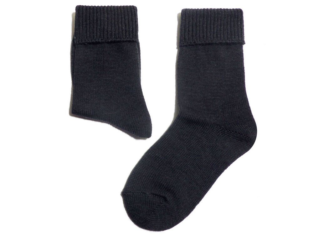 WERI SPEZIALS Strumpfhersteller GmbH Socken Damen Socken >>Umschlag<< aus Wolle von WERI SPEZIALS Strumpfhersteller GmbH