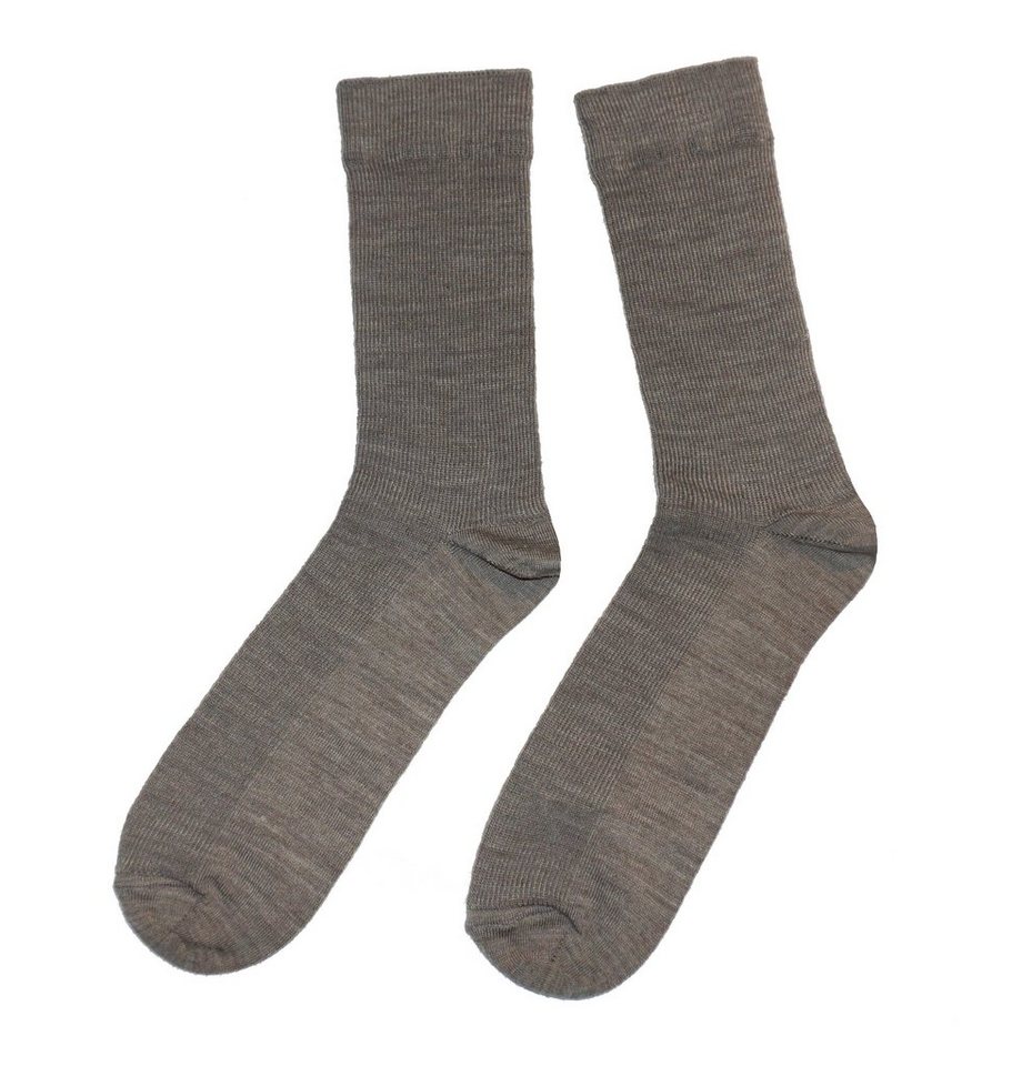 WERI SPEZIALS Strumpfhersteller GmbH Freizeitsocken Herren Socken >>1:1 Rippe<< aus Wolle von WERI SPEZIALS Strumpfhersteller GmbH