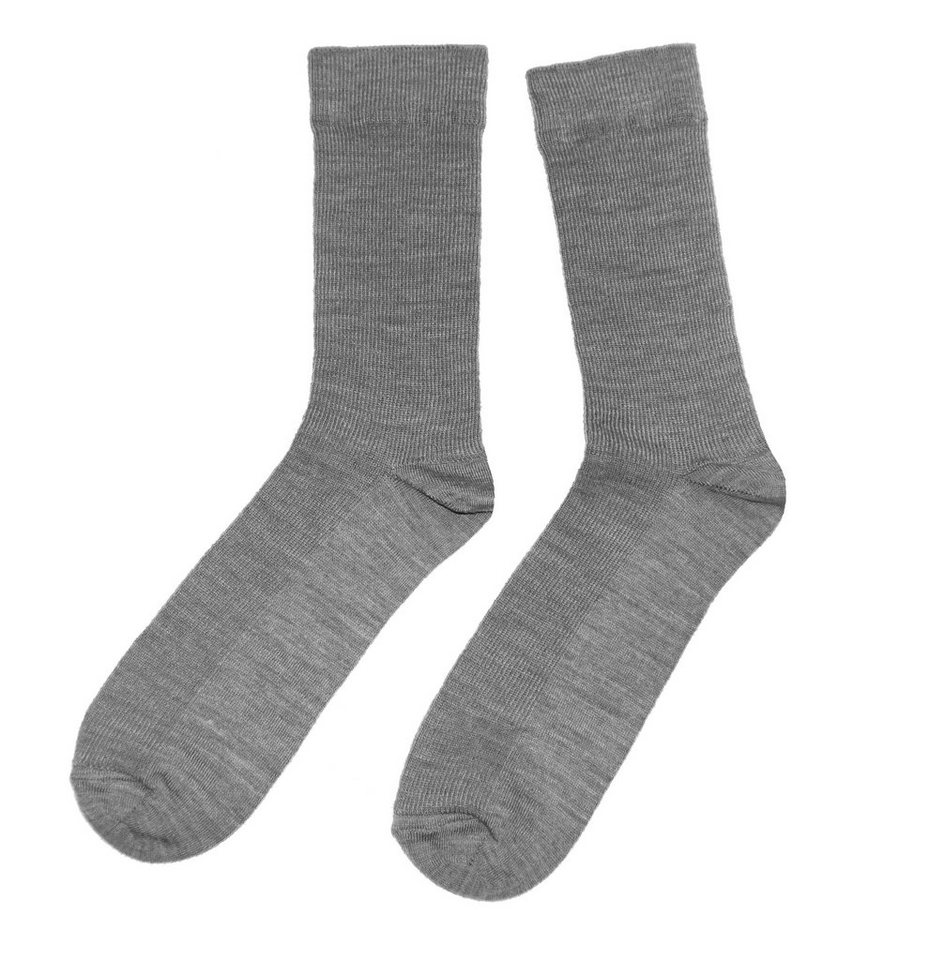 WERI SPEZIALS Strumpfhersteller GmbH Freizeitsocken Herren Socken >>1:1 Rippe<< aus Wolle von WERI SPEZIALS Strumpfhersteller GmbH