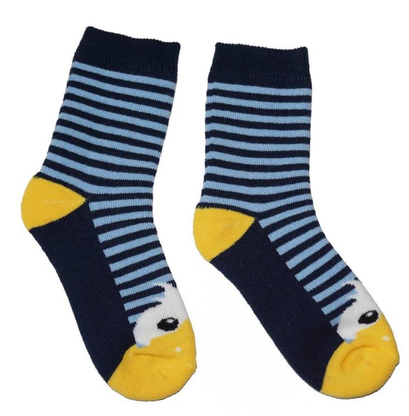 WERI SPEZIALS Strumpfhersteller GmbH Thermosocken Kinder Plüsch Socken Thermo Voll Frottee >>Entlein<< weiche Baumwolle von WERI SPEZIALS Strumpfhersteller GmbH
