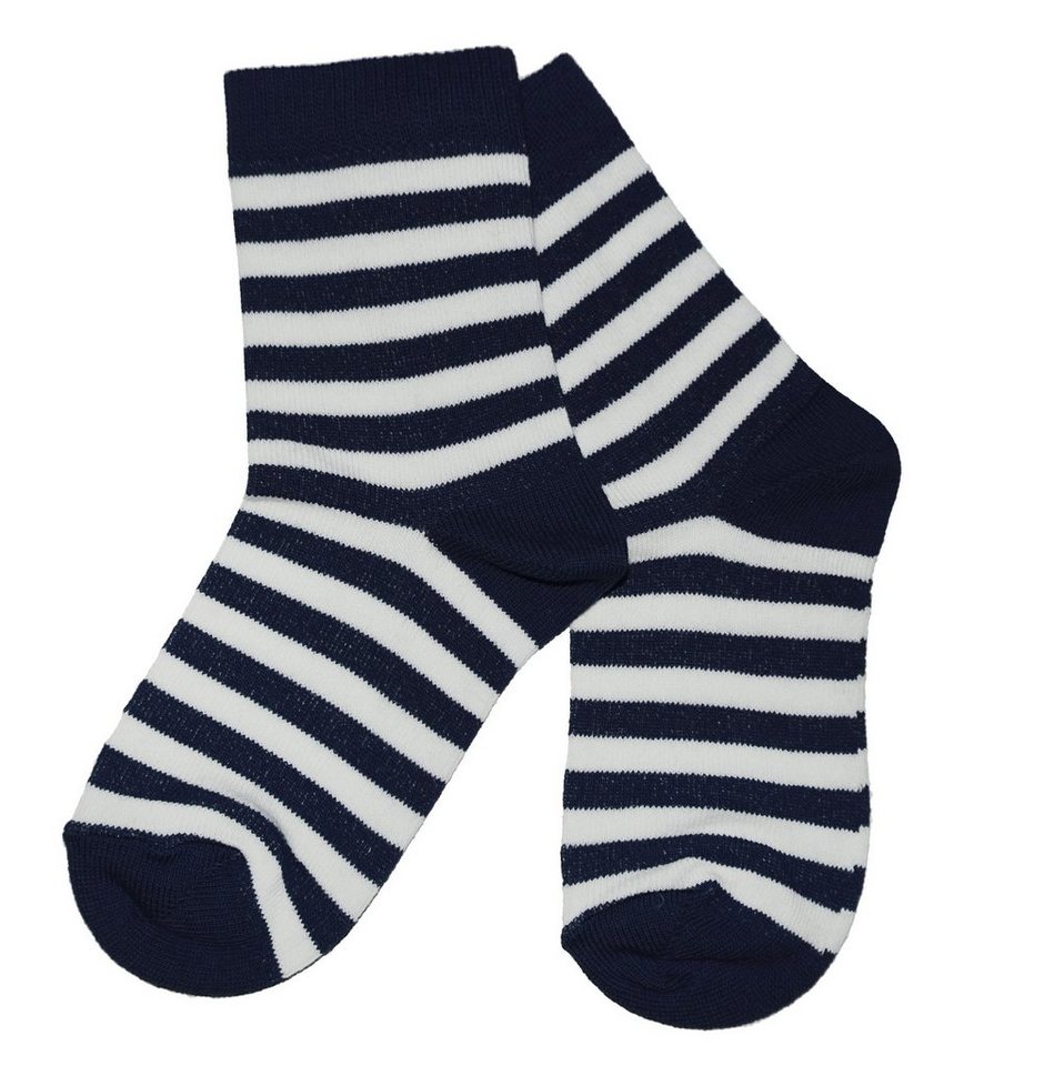 WERI SPEZIALS Strumpfhersteller GmbH Basicsocken Kinder Socken >>Farbige Ringel<< aus Baumwolle von WERI SPEZIALS Strumpfhersteller GmbH