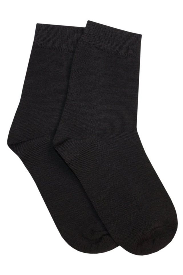 WERI SPEZIALS Strumpfhersteller GmbH Basicsocken Kinder Socken >>Kuschelig-warm<< weiche Wolle von WERI SPEZIALS Strumpfhersteller GmbH