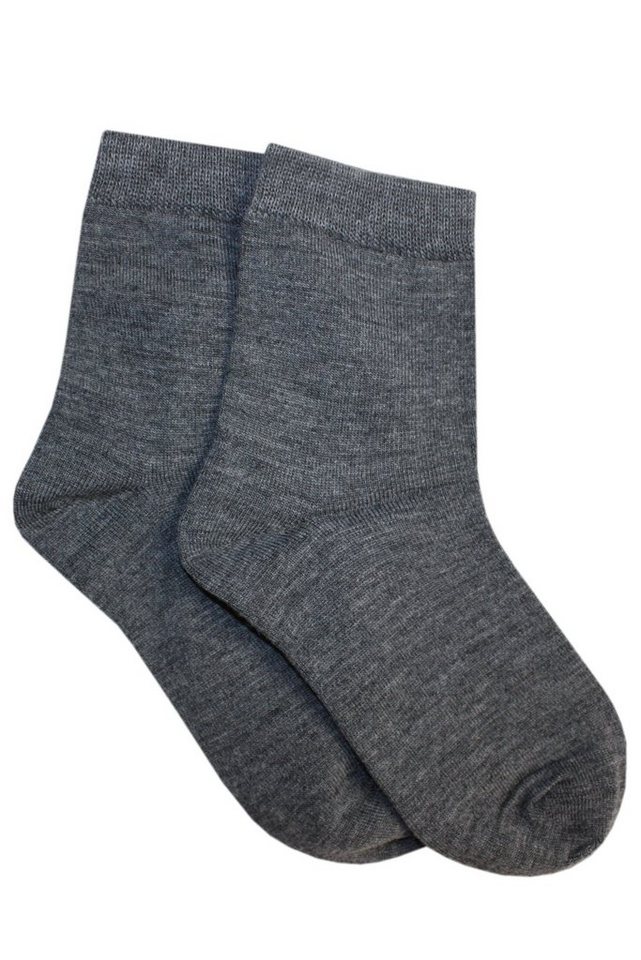 WERI SPEZIALS Strumpfhersteller GmbH Socken Kinder Socken >>Kuschelig-warm<< aus Wolle von WERI SPEZIALS Strumpfhersteller GmbH