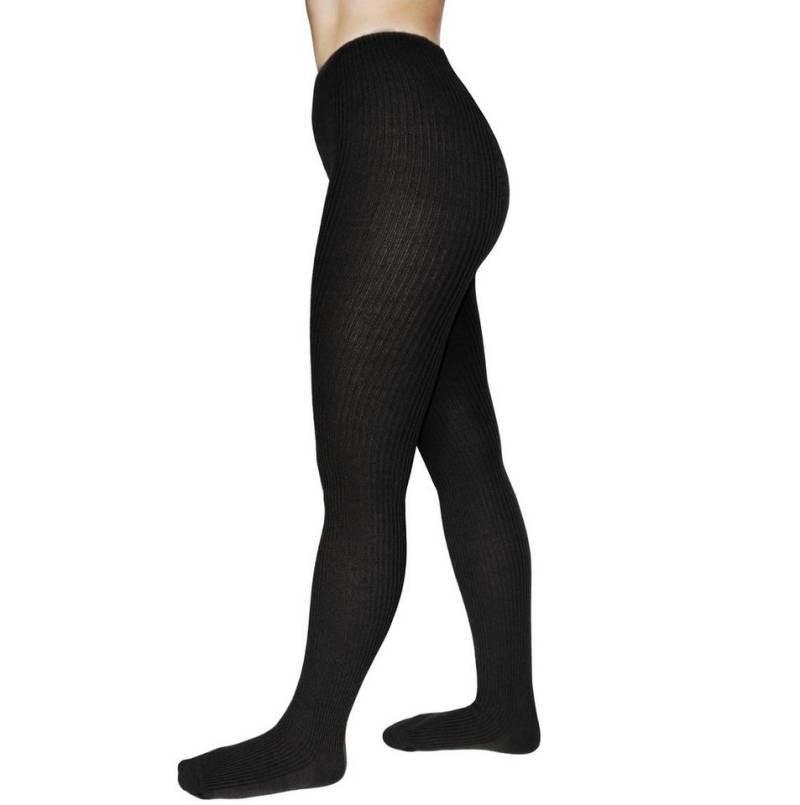 WERI SPEZIALS Strumpfhersteller GmbH Strickstrumpfhose Damen Strickstrumpfhosen >>Rippe 1:1<< aus Wolle von WERI SPEZIALS Strumpfhersteller GmbH