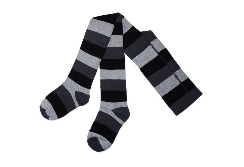 WERI SPEZIALS Strumpfhersteller GmbH Strickstrumpfhose Kinderstrumpfhosen Thermo Voll Frottee>Plüsch Ringel Sterne< Baumwolle von WERI SPEZIALS Strumpfhersteller GmbH