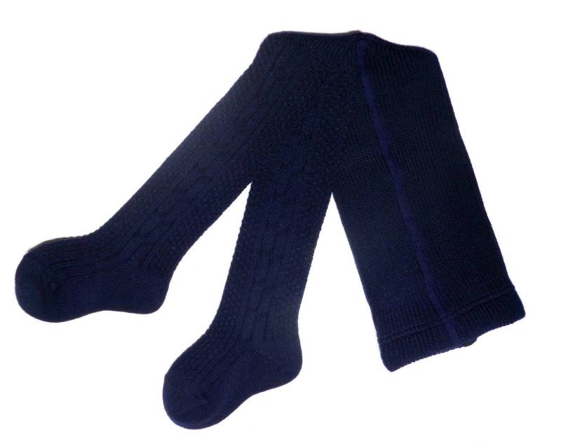 WERI SPEZIALS Strumpfhersteller GmbH Strickstrumpfhose Kinderstrumpfhosen >>Zwei Zöpfe<< weiche Wolle von WERI SPEZIALS Strumpfhersteller GmbH