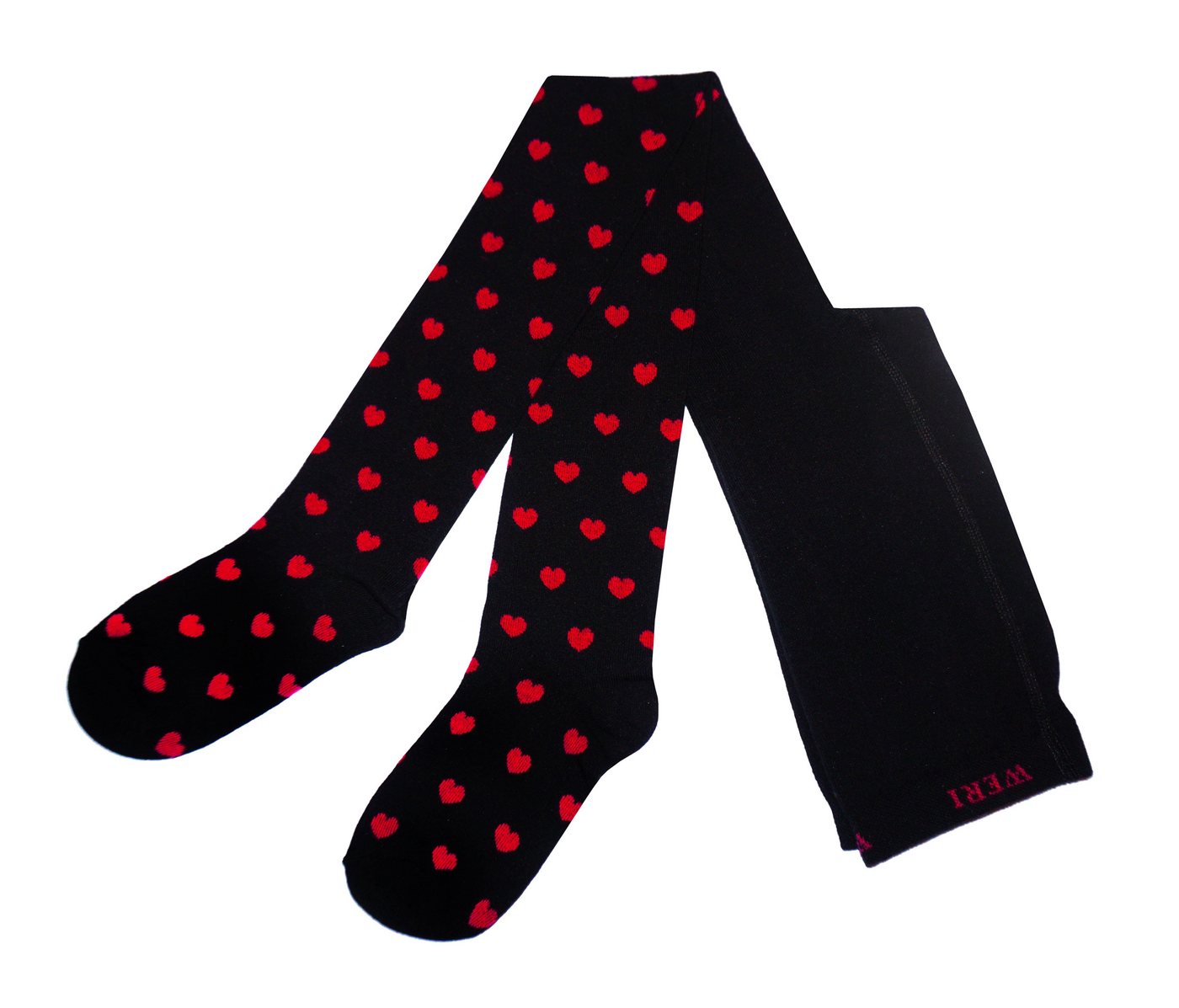 WERI SPEZIALS Strumpfhersteller GmbH Strickstrumpfhose Kinderstrumpfhosen für Mädchen >>Kleine Herze<< weiche Baumwolle WERI SPEZIALS Strumpfhersteller GmbH Strickstrumpfhose Kinderstrumpfhosen für Mädchen >>Kleine Herze<< weiche Baumwolle von WERI SPEZIALS Strumpfhersteller GmbH