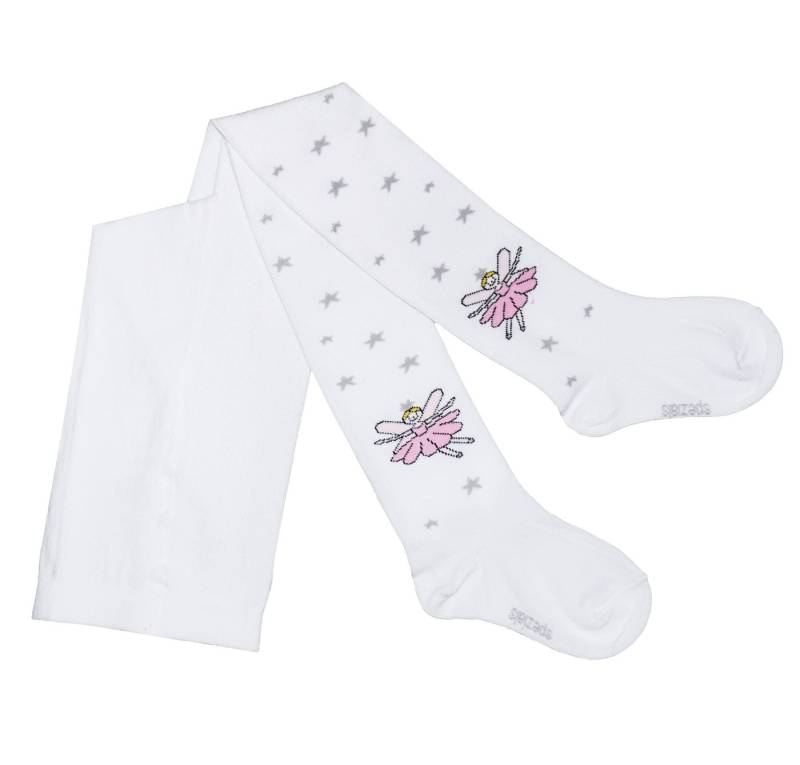 WERI SPEZIALS Strumpfhersteller GmbH Strickstrumpfhose Kinderstrumpfhosen für Mädchen >>Sternfee<< weiche Baumwolle von WERI SPEZIALS Strumpfhersteller GmbH