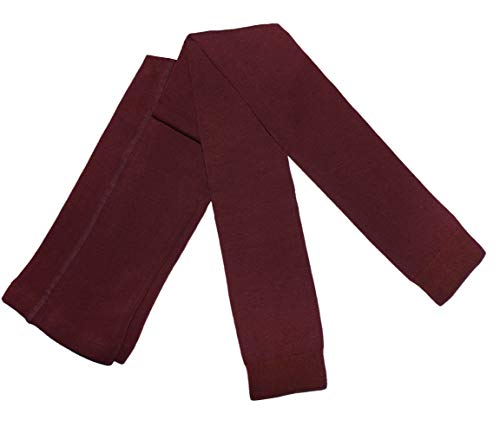 WERI SPEZIALS Damen Leggings mit Baumwolle - Strumpfhose ohne Fuß - Warm und Modisch - in Mehreren Farben. (40-42, Amaranth) von WERI SPEZIALS