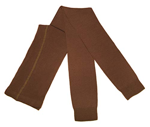 WERI SPEZIALS Damen Leggings mit Baumwolle - Strumpfhose ohne Fuß - Warm und Modisch - in Mehreren Farben. (42-44, Eichel) von WERI SPEZIALS