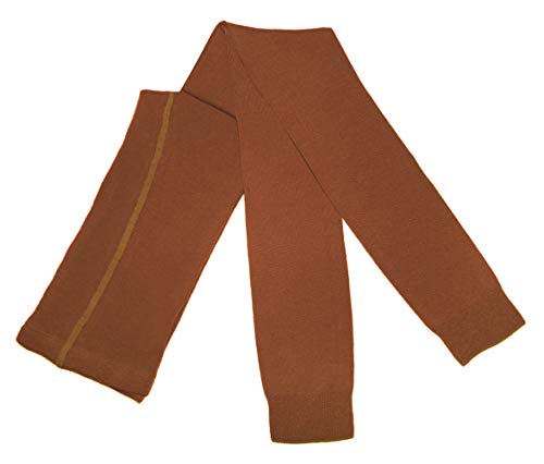 WERI SPEZIALS Damen Leggings mit Baumwolle - Strumpfhose ohne Fuß - Warm und Modisch - in Mehreren Farben. (42-44, Ocker) von WERI SPEZIALS