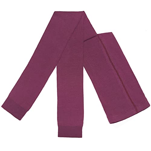 WERI SPEZIALS Damen Leggings mit Baumwolle - Strumpfhose ohne Fuß - Warm und Modisch - in Mehreren Farben. (52-54, Anemone) von WERI SPEZIALS