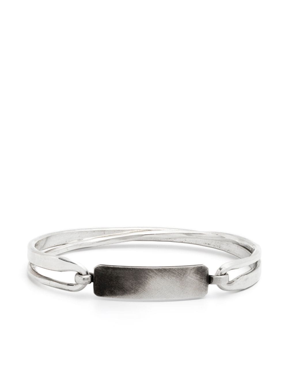 WERKSTATT:MÜNCHEN Armband im Layering-Look - Silber von WERKSTATT:MÜNCHEN