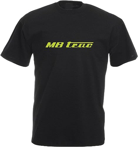 MB Trac T Shirt Tractor Enthusiast VARIOSIZES Colours Men T Shirt Short Sleeve Top Black Black T-Shirts & Hemden(X-Large) von WERLONG95