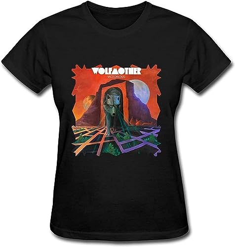 Women's Wolfmother Victorious Crown T Shirts Black T-Shirts & Hemden(X-Large) von WERLONG95