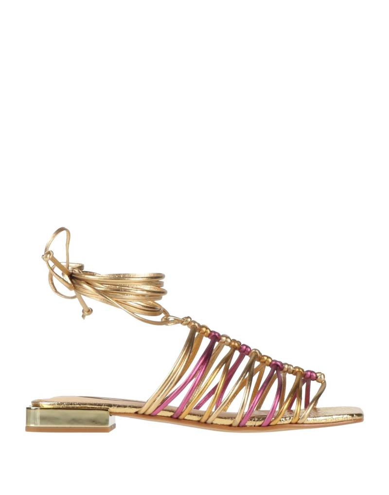 WERNER Sandale Damen Gold von WERNER