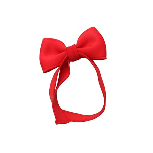 WERNZATT-Baby-Mädchen-Stirnbänder Weiche verstellbare Haarbänder Haarschmuck für Babys Kleinkinder und Mädchen (Rot, One Size) von WERNZATT