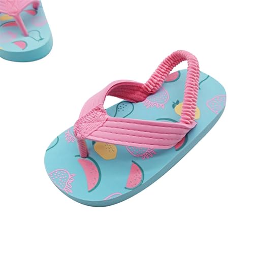 WERNZATT-Kleinkind Jungen Mädchen Flip Flops Kind Sommer Slip-on Thong Sandalen Anti-Rutsch-Strand-Pool Wasser Schuhe (Grün, 4 Years) von WERNZATT