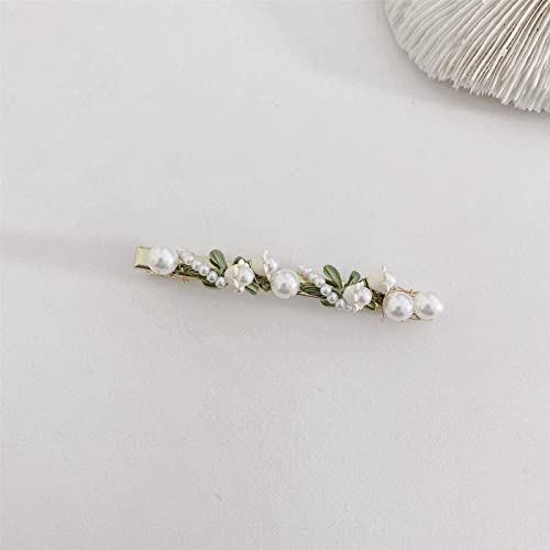 Claws Clips,Haaraccessoires,Refined Lily Of The Valley Shark Clip Haar Kralle Clips für Frauen Kopfbedeckungen Haarnadeln Kralle Clip Haifischclip 01 (Farbe : 3) von WEROFY