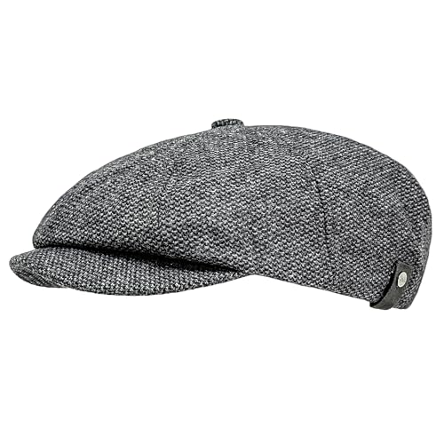 WEROR Herren Schiebermütze Flatcap Mütze Cap WEROR-323.1 (58-59, Grau) von WEROR