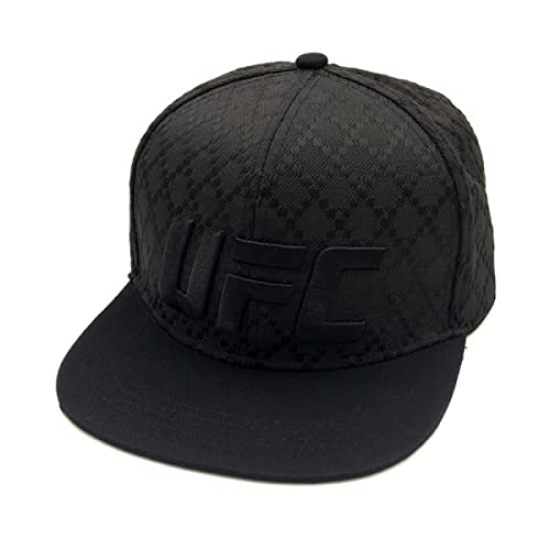 Baseball Cap Herren für U.F.C, Baseball Cap Erwachsenen, Baumwolle Outdoor Running Freizeit Mütze-Black||1 Piece von WERUN