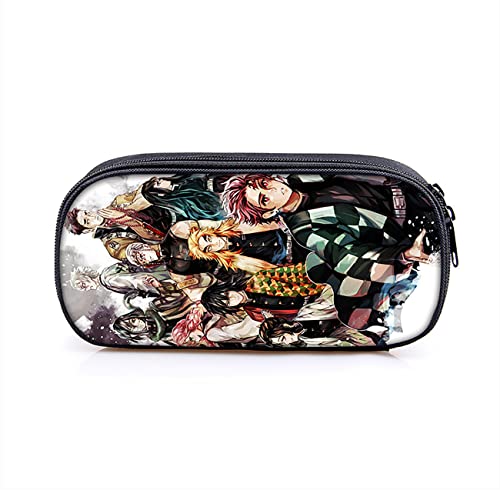 WERUN Federmäppchen Männer, Anime Große Kapazität Schlamperbox, Bleistift Tasche für Die Schule Home Office Supplies-Multicolor 14||1 Piece von WERUN