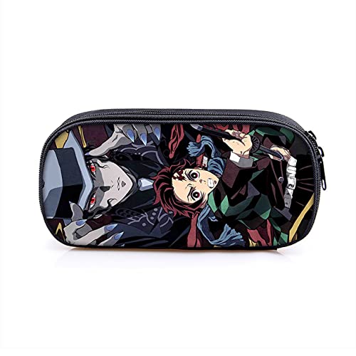 WERUN Federmäppchen Männer, Anime Große Kapazität Schlamperbox, Bleistift Tasche für Die Schule Home Office Supplies-Multicolor 19||1 Piece von WERUN