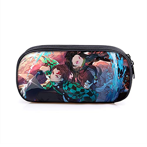 WERUN Federmäppchen Männer, Anime Große Kapazität Schlamperbox, Bleistift Tasche für Die Schule Home Office Supplies-Multicolor 25||1 Piece von WERUN