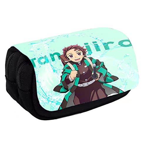 WERUN Federmappe Männer, 3D Druck Federtasche mit Reißverschluss, Portable Pencil Case für Middle High School College Studentin Office-Multicolor 1||20 * 7.5 * 10cm von WERUN