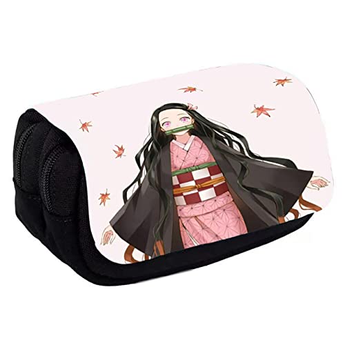 WERUN Federmappe Männer, 3D Druck Federtasche mit Reißverschluss, Portable Pencil Case für Middle High School College Studentin Office-Multicolor 22||20 * 7.5 * 10cm von WERUN