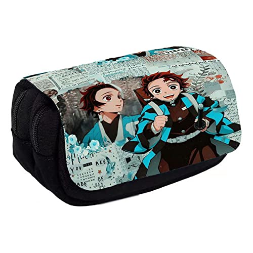 WERUN Federmappe Männer, 3D Druck Federtasche mit Reißverschluss, Portable Pencil Case für Middle High School College Studentin Office-Multicolor 7||20 * 7.5 * 10cm von WERUN