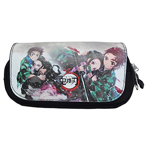 WERUN M鋚pchen Teenager, DoppelReißverschluss Bleistiftbeutel, Portable Pencil Case für Middle High School College Studentin Office-Multicolor 4||1 Piece von WERUN