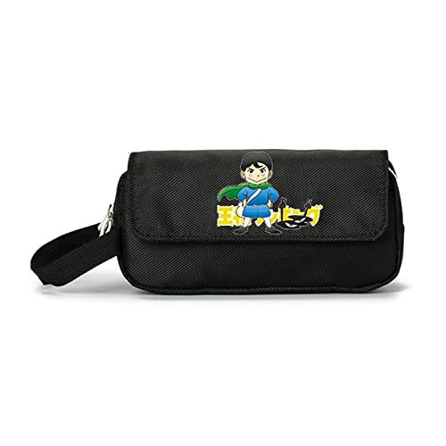 WERUN Ranki-ng of Kin-gs Federmäppchen Jungen, Große Kapazität mit Doppelter Reißverschluss Briefpapier Pouch, Portable Stiftetasche für Schule Home Office-Multicolor 6||20.5x5.5x9.5cm von WERUN