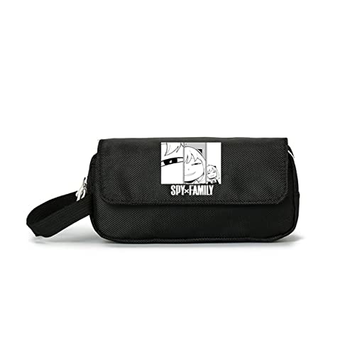 WERUN SP-Y×FAMI-LY Federmäppchen Mädchen, Große Kapazität mit Doppelter Reißverschluss Briefpapier Pouch, Große Kapazität Pencil Case für Schule & Büro-Multicolor 2||20 * 10 * 5cm von WERUN