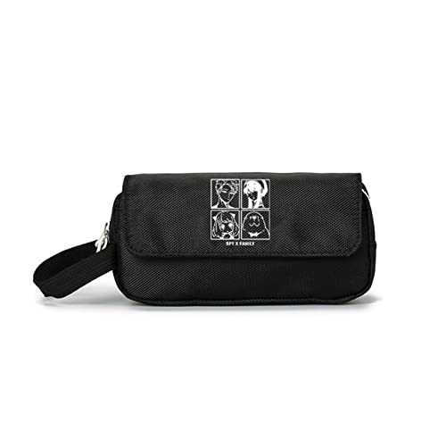 WERUN SP-Y×FAMI-LY Federmäppchen Mädchen, Große Kapazität mit Doppelter Reißverschluss Briefpapier Pouch, Große Kapazität Pencil Case für Schule & Büro-Multicolor 5||20 * 10 * 5cm von WERUN