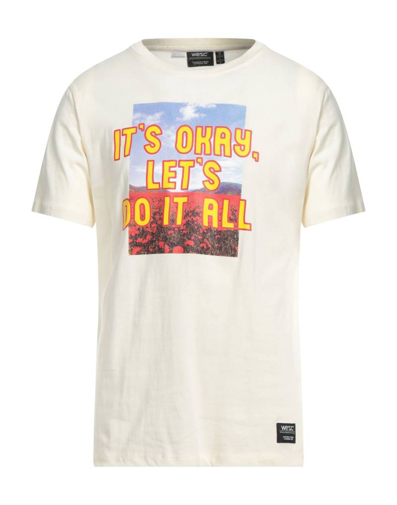 WESC T-shirts Herren Elfenbein von WESC