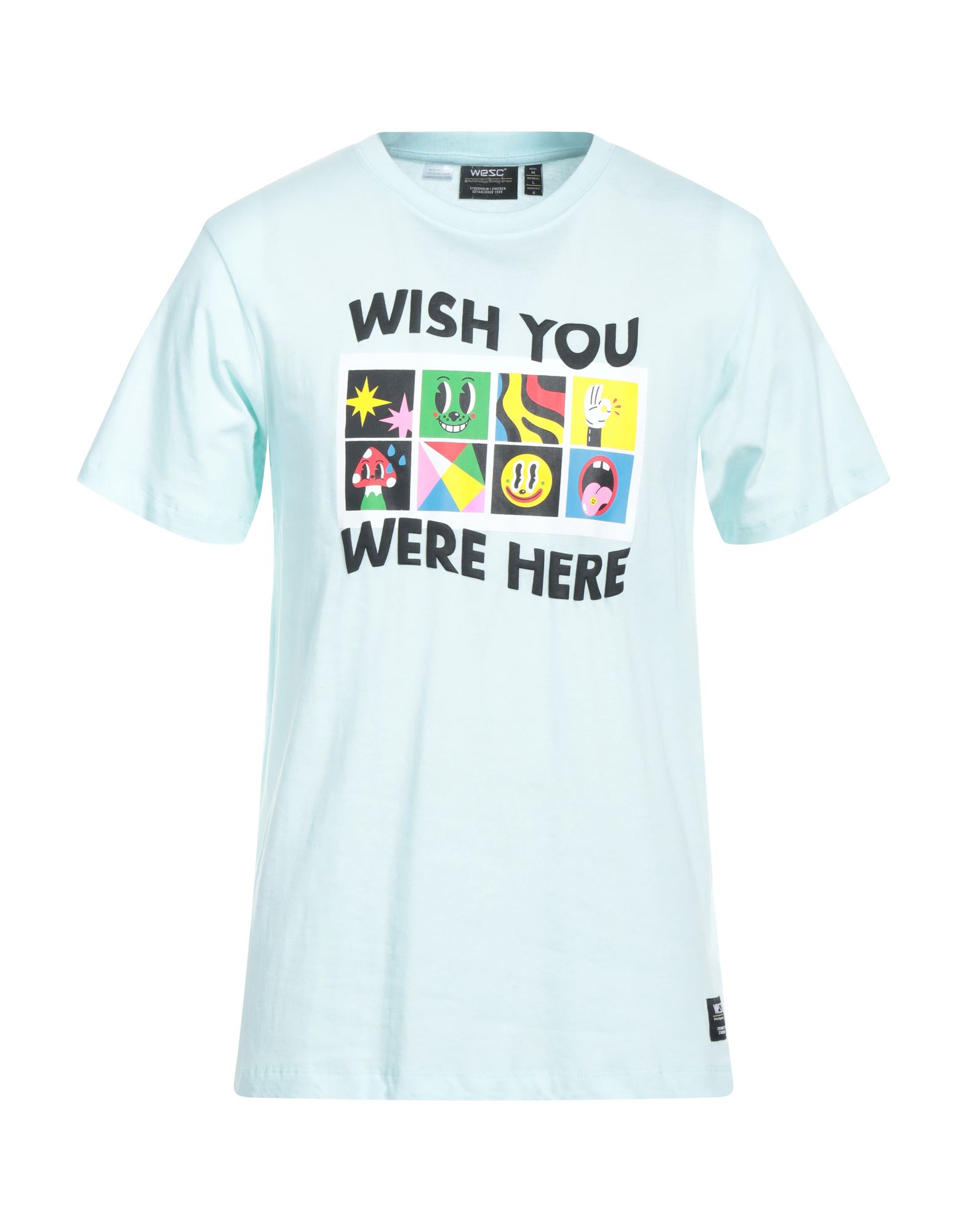 WESC T-shirts Herren Tūrkis von WESC