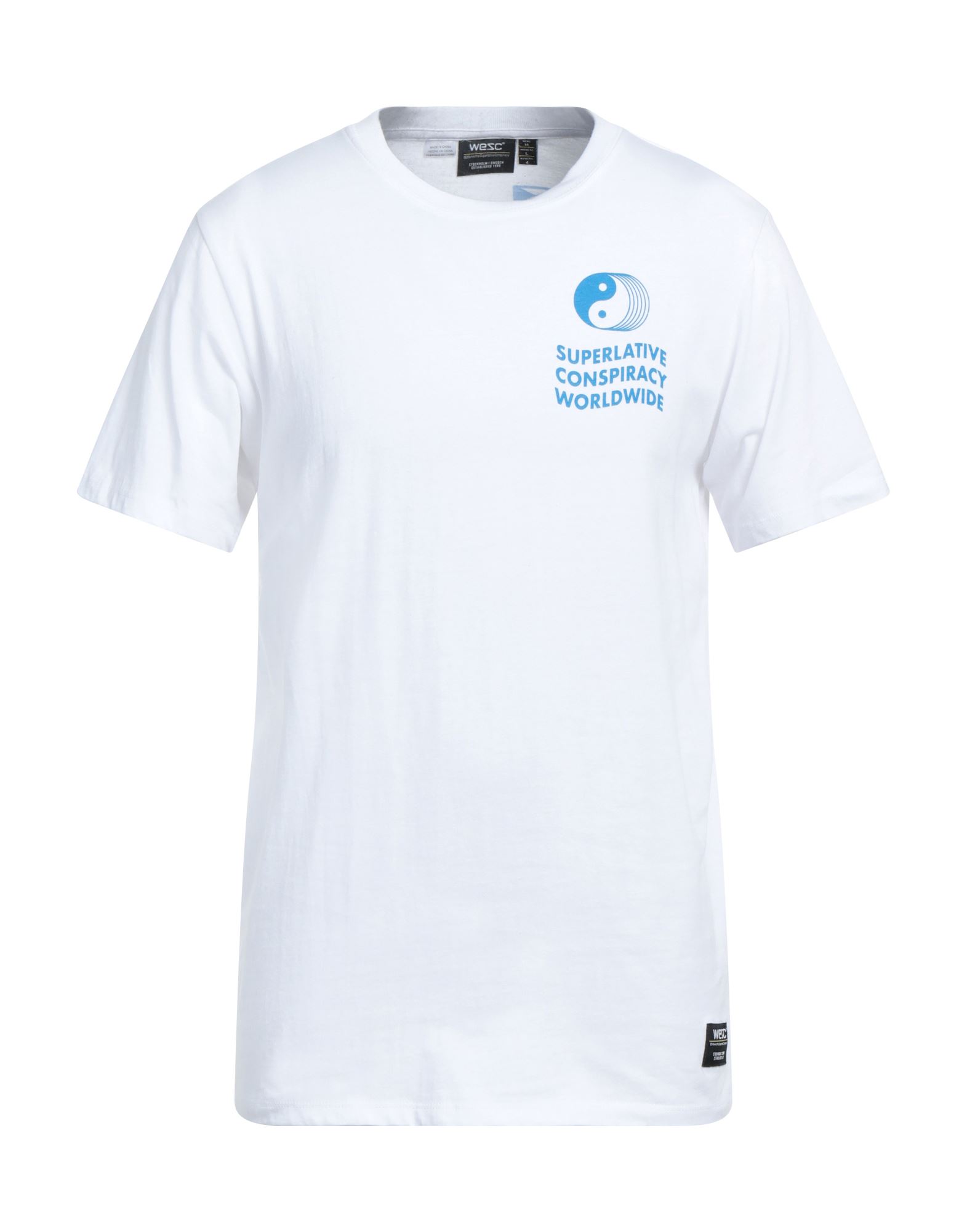 WESC T-shirts Herren Weiß WESC T-shirts Herren Weiß von WESC