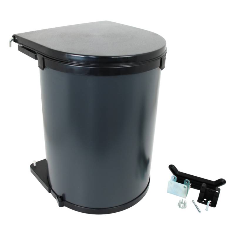 WESCO 046602-60 WESCO Schranktür Einbau-Abfallsammler 30 L Anthrazit/Schwarz WESCO 046602-60 WESCO Schranktür Einbau-Abfallsammler 30 L Anthrazit/Schwarz von WESCO