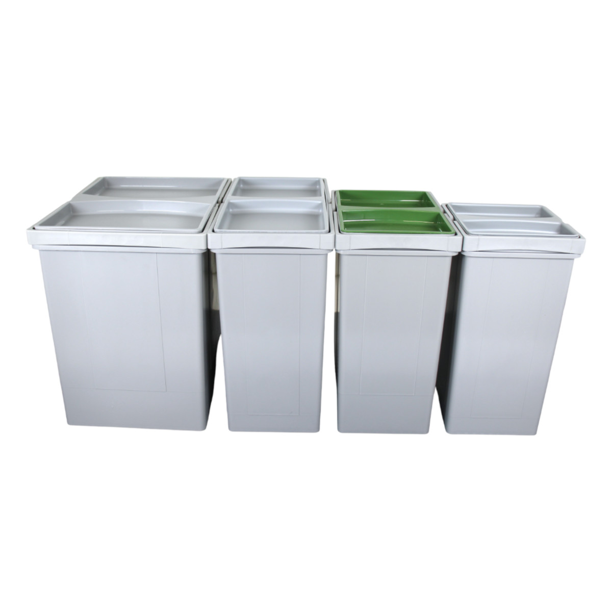 WESCO Pullboy Vario 120 Abfallvolumen 17 + 11 + 8+ 5 L Abfallsammler in Grau WESCO Pullboy Vario 120 Abfallvolumen 17 + 11 + 8+ 5 L Abfallsammler in Grau von WESCO