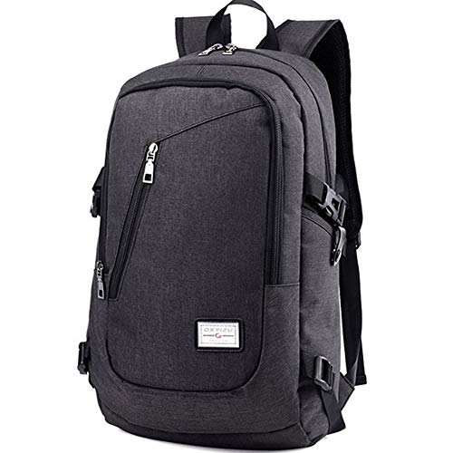 laptoprucksack Rucksack Laptop Laptop Rucksack Männer Laptop-Rucksäcke Laptop Rucksack Frauen Rucksacktaschen Rucksäcke für Herren Mens Rucksack Black von WESDOO