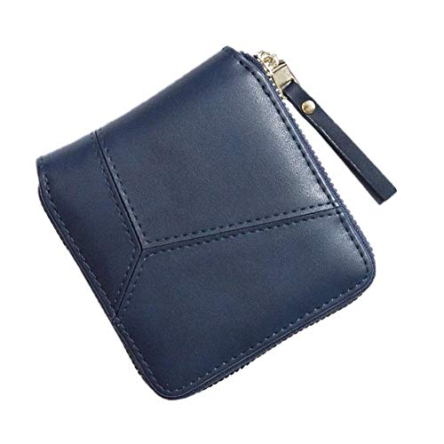Brieftasche Damen Geldbeutel Damen groß Brieftasche für Frauen Brieftasche für Frauen stilvoll Handtasche für Frauen Navy von WESEEDOO