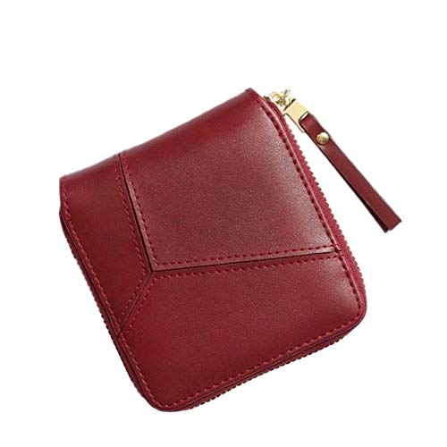 Brieftasche Damen Geldbeutel Damen groß Brieftasche für Frauen Brieftasche für Frauen stilvoll Handtasche für Frauen red von WESEEDOO