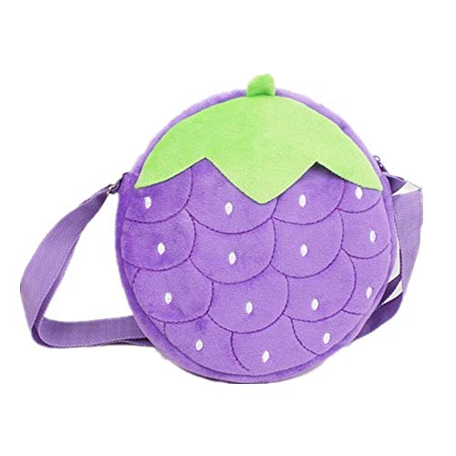 Kinder Handtasche geldbörse mädchen Mädchentasche Taschen für Mädchen Handtaschen für Mädchen Mädchen Handtasche Umhängetaschen für Mädchen purple2 von WESEEDOO