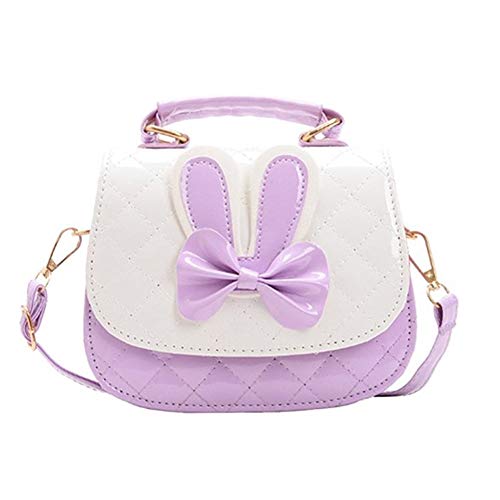 Tasche mädchen Kinder Handtasche Mädchen Handtasche Umhängetaschen für Mädchen Handtaschen für Mädchen Mädchentasche Purple von WESEEDOO