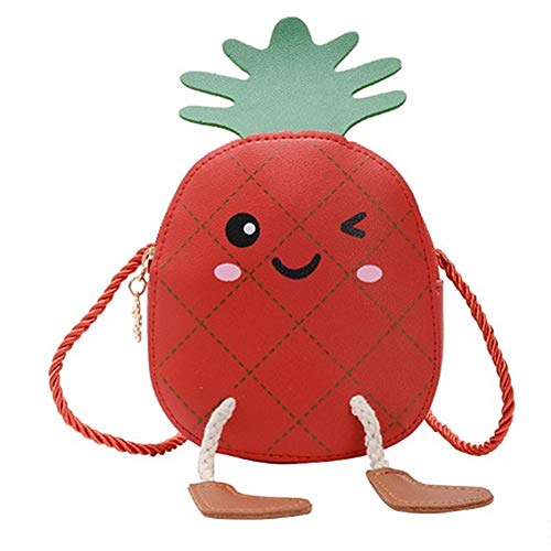 Tasche mädchen Kinder Handtasche Umhängetaschen für Mädchen Taschen für Mädchen Mädchentasche Handtaschen für Mädchen red von WESEEDOO