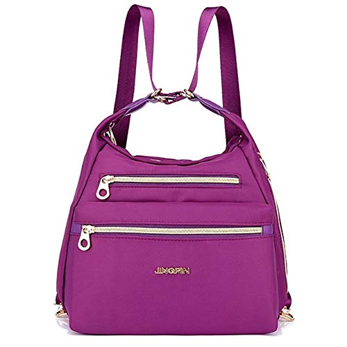 Taschen Damen Handtasche Damen klein Damenhandtaschen und Geldbörsen Handtaschen für Frauen Prime Designerhandtaschen für Frauen Purple von WESEEDOO